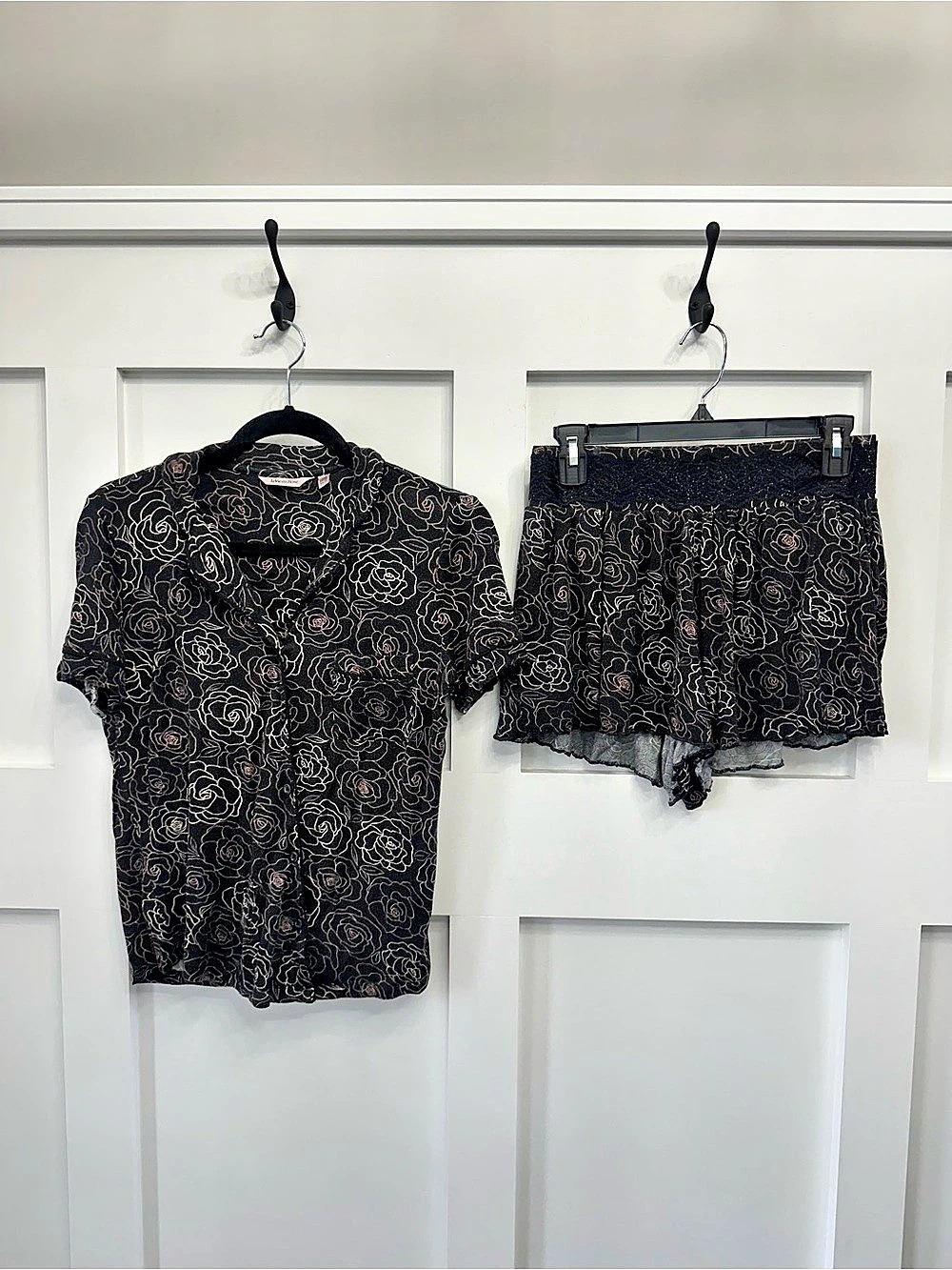 la Vie en Rose Floral Sleep Set - Size Small
